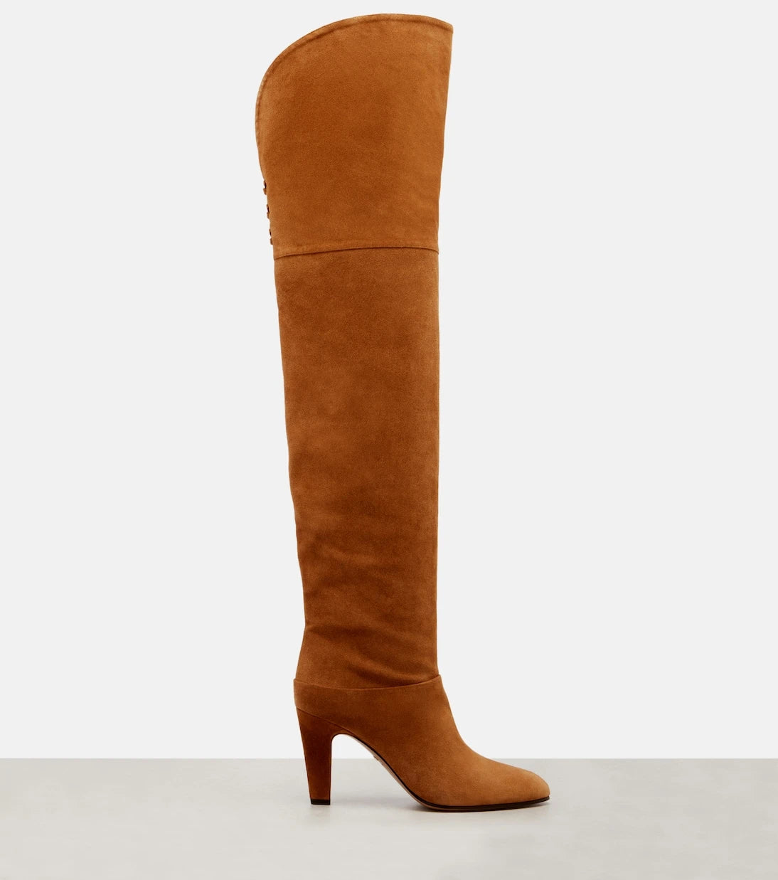 Chloé - Eve 85 suede over-the-knee boots