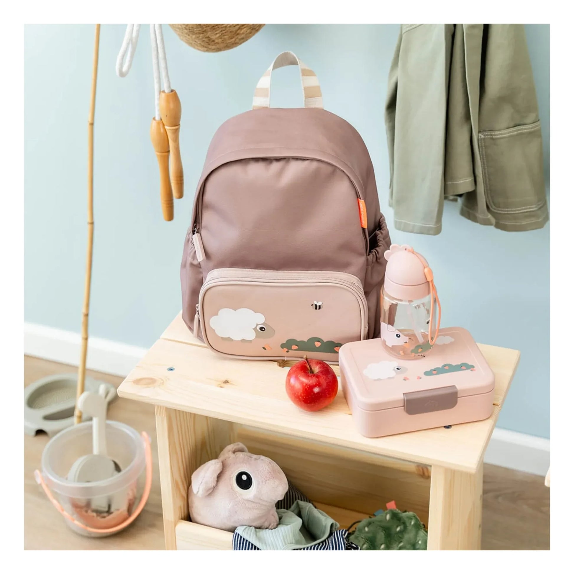 Done by deer - Tiny Farm backpack | Pink