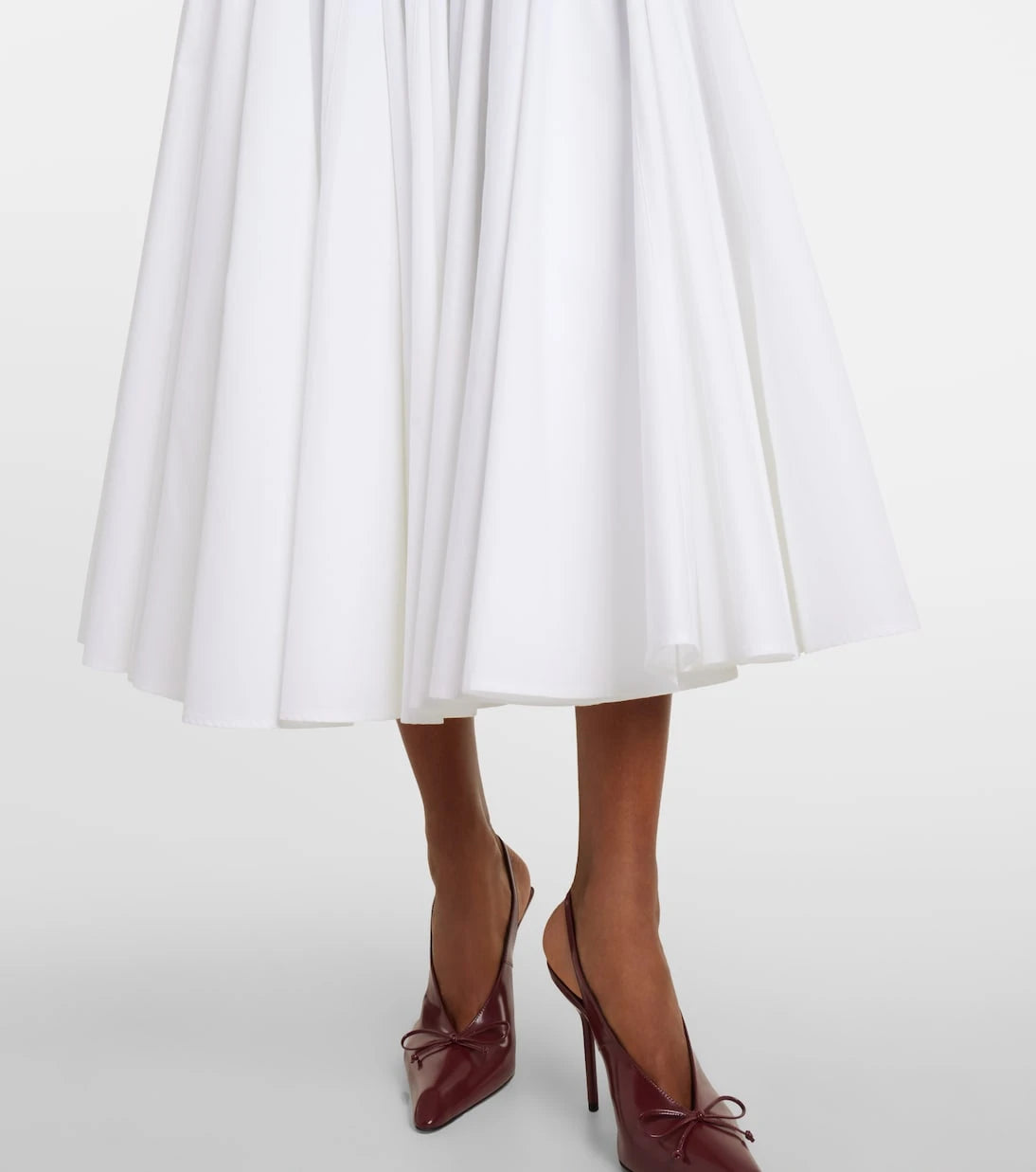 Jacquemus - Triana cotton poplin midi dress