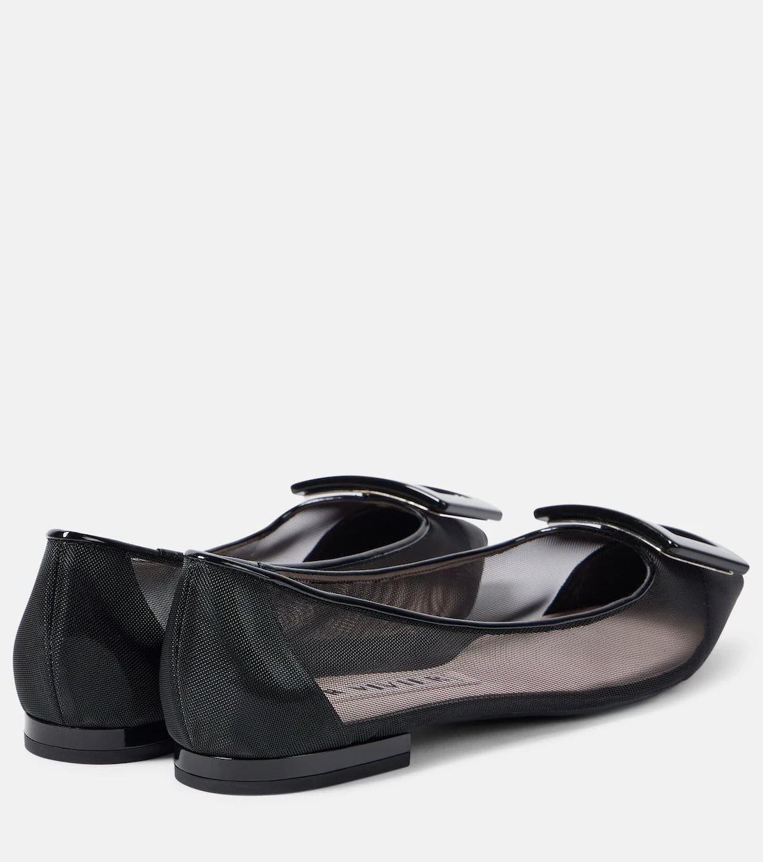 Roger Vivier - Gommettine mesh ballet flats