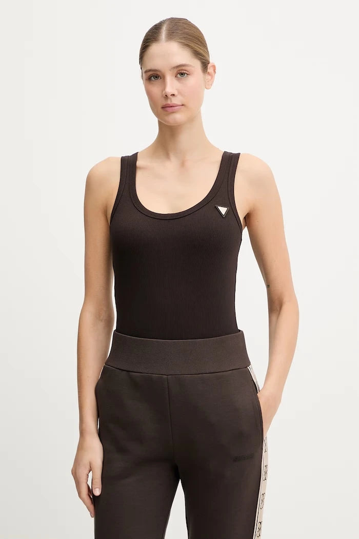 Guess топ дамски с вискоза COLETTE