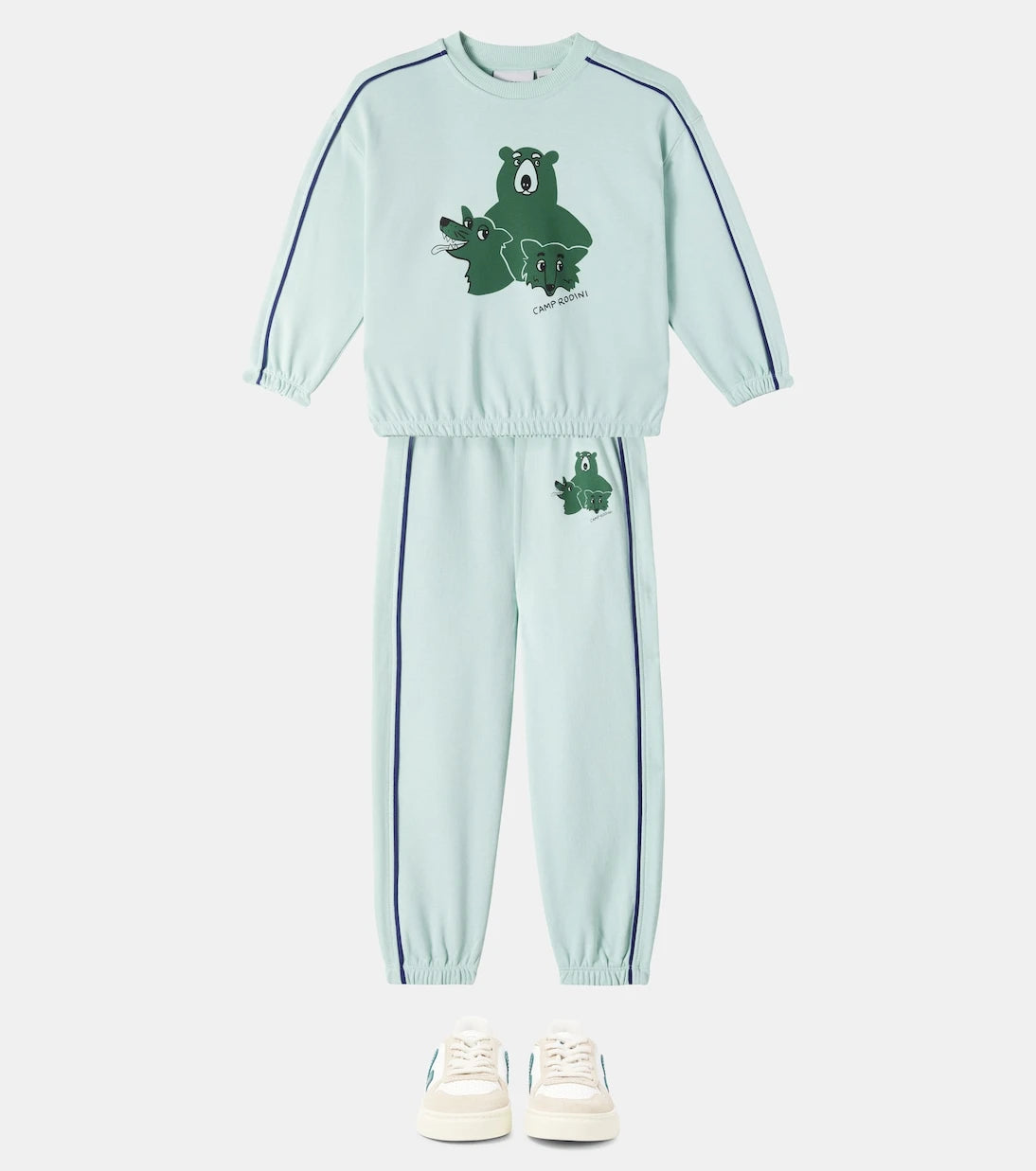 Mini Rodini - Baskılı pamuk jarse sweatshirt