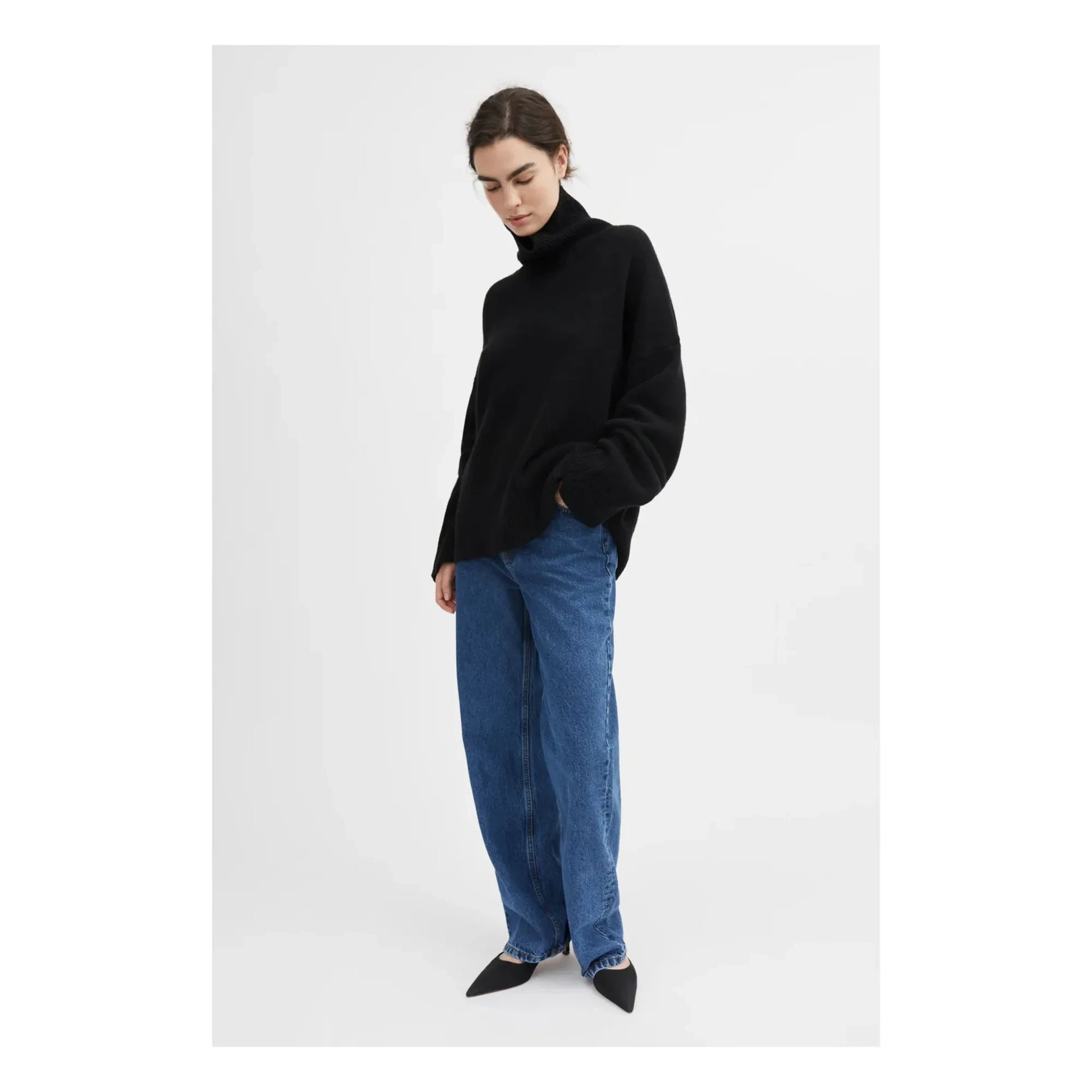 Skall Studio - Silene Merino Wool Sweater | Black