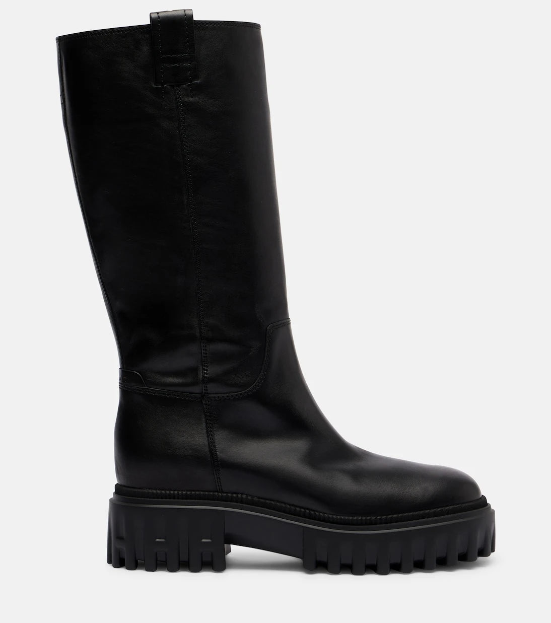 Hogan - H700 leather mid-calf boots