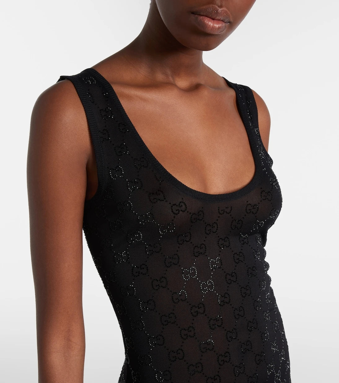 Gucci - GG embellished minidress