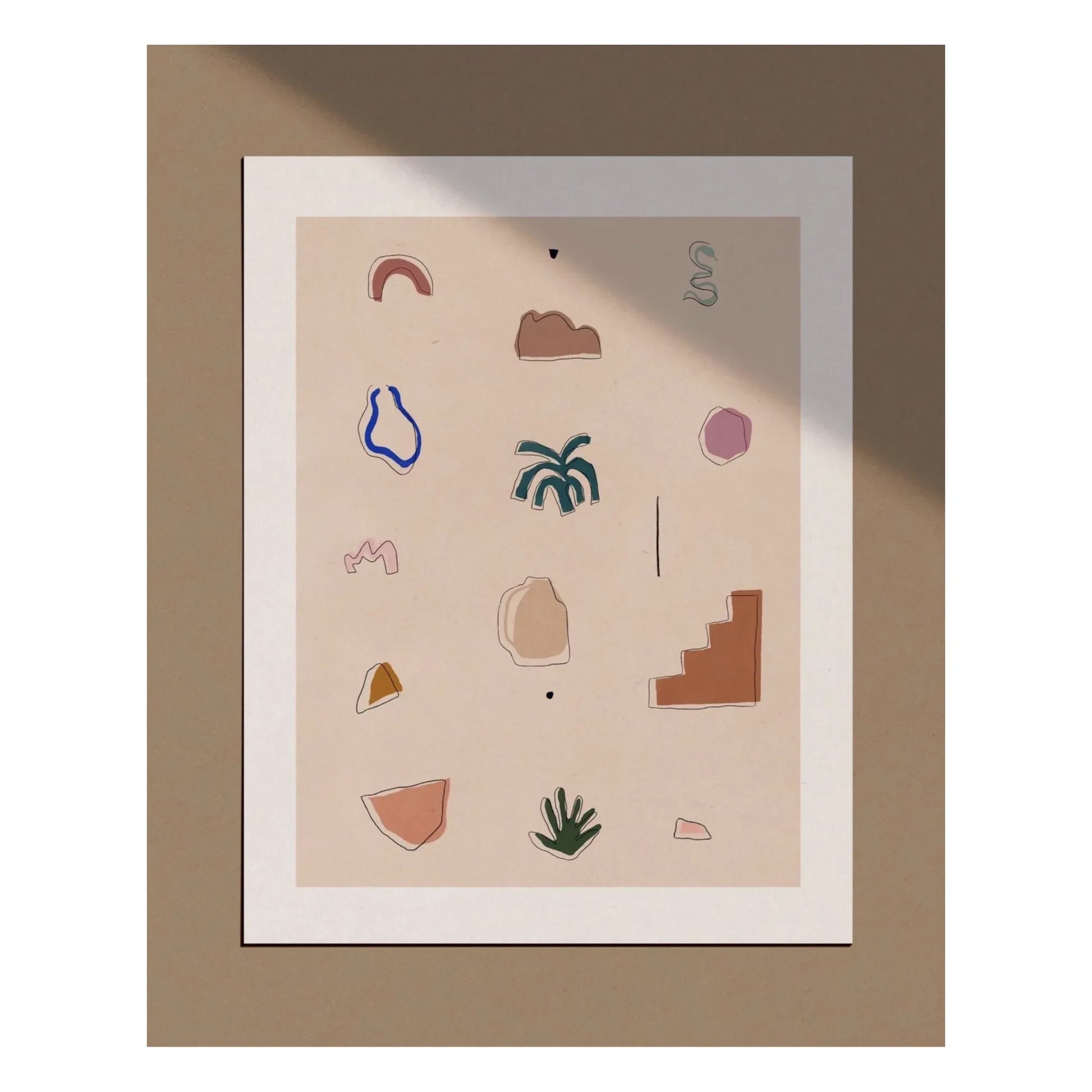 Carla Llanos - Desert Vibes Poster
