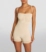 Skims Nude Seamless Sculpt Strapless Shorts Bodysuit