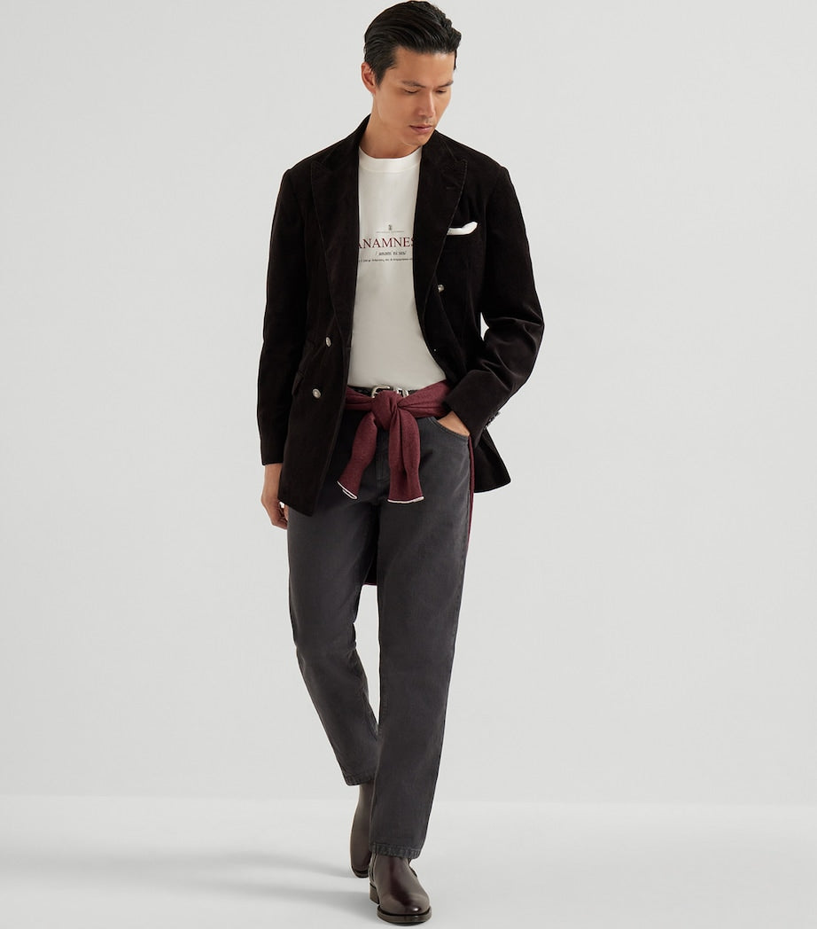 Cotton Anamnesis Print T-Shirt