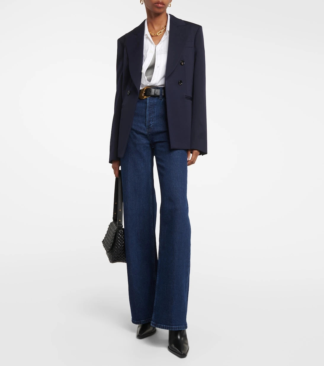 Re/Done - High-rise straight jeans