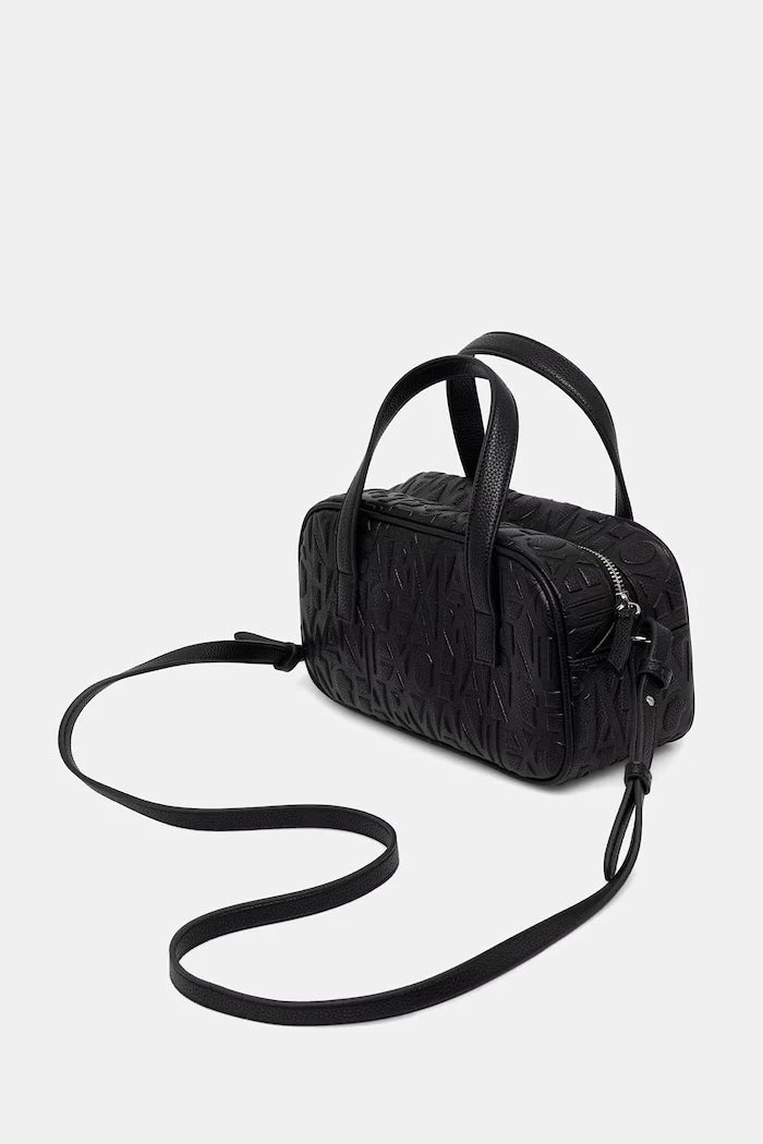 Armani Exchange kadın crossbody çanta, suni deriden