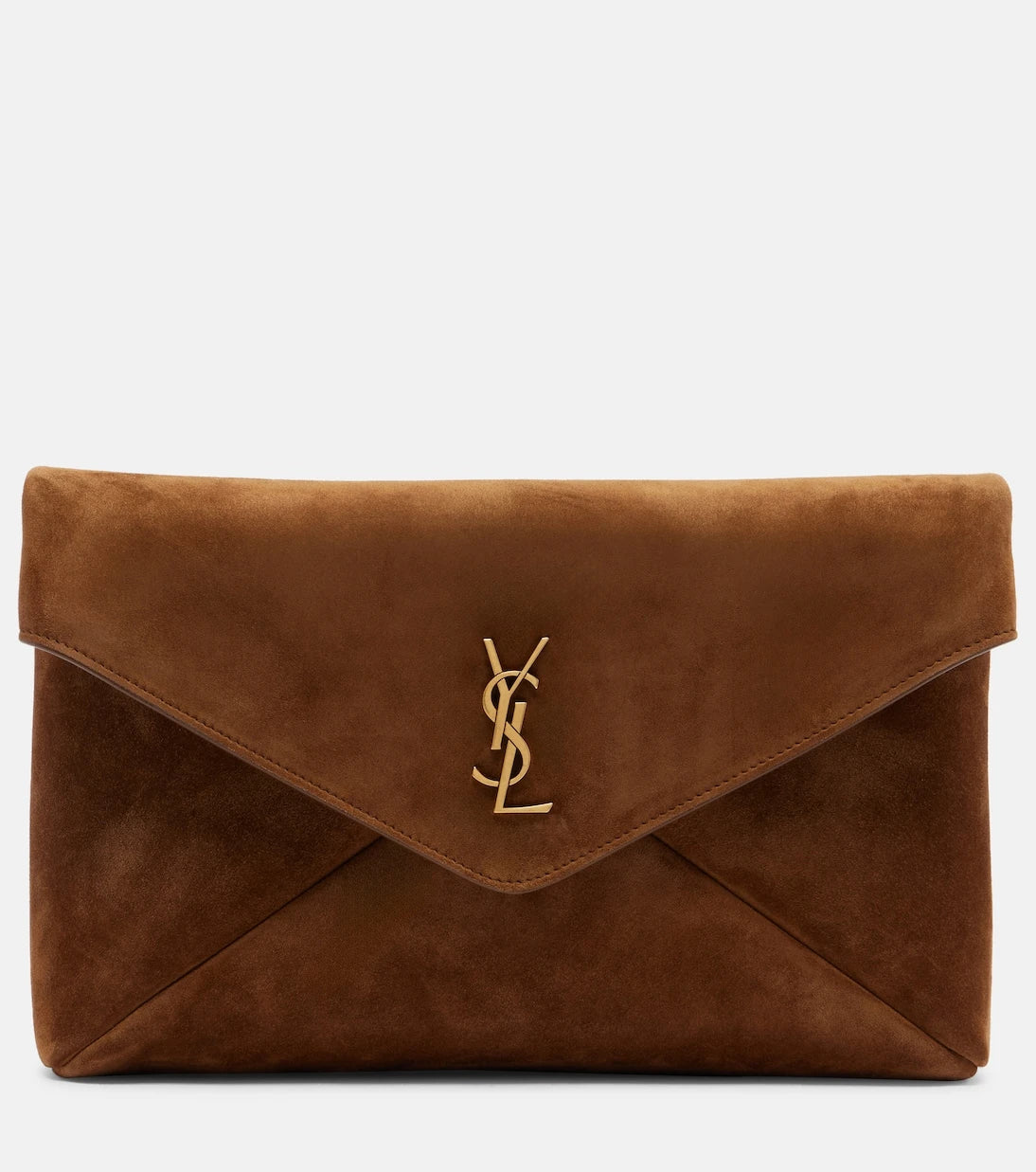 Saint Laurent - Cassandre suede pouch