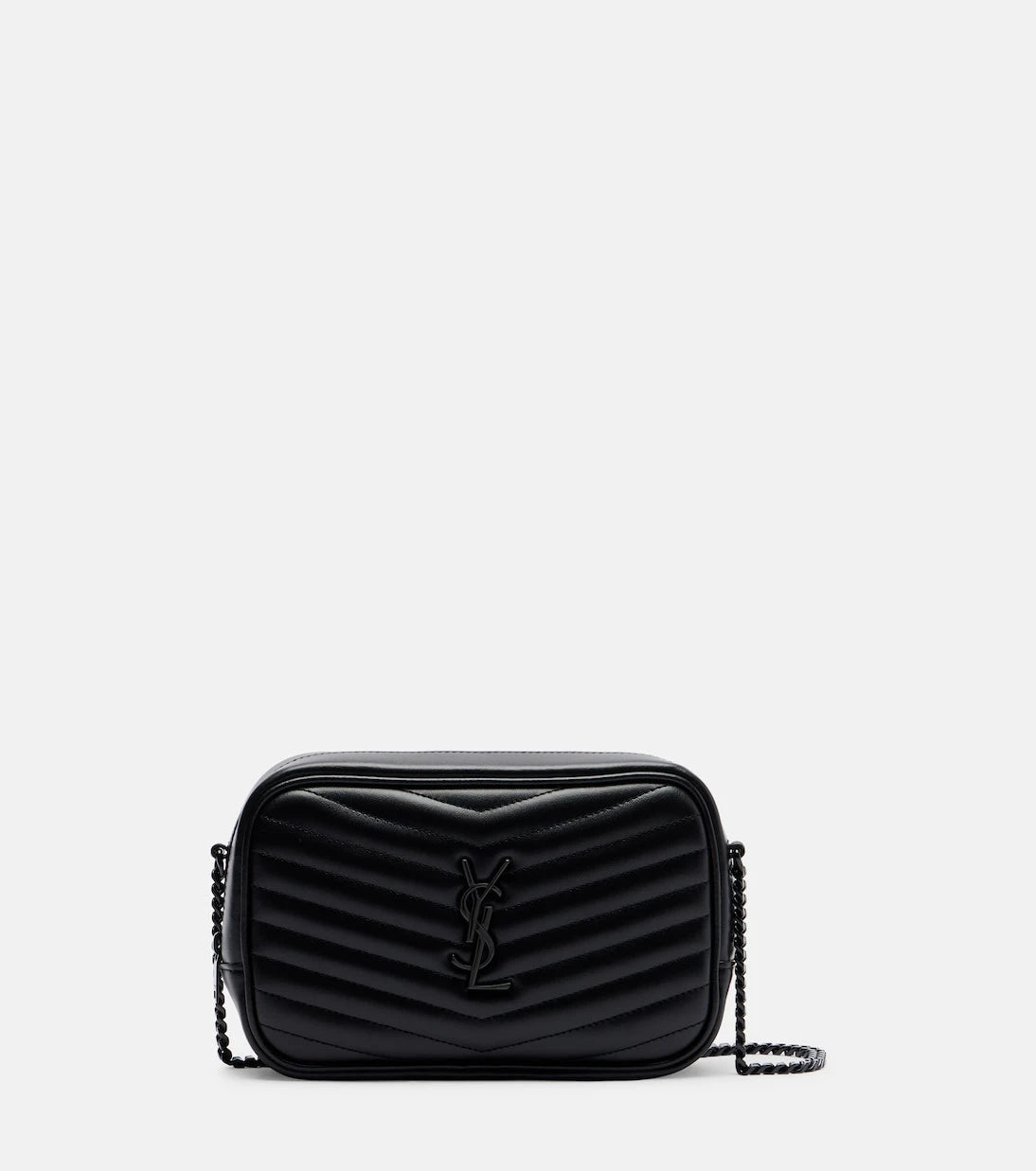 Saint Laurent - Lou Mini deri omuz çantası