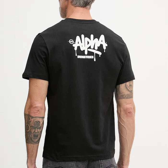 Alpha Industries тениска мъжка от памук Signature