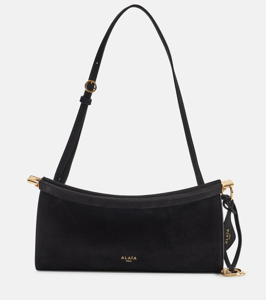 Alaïa - حقيبة كتف Le Click East West الصغيرة