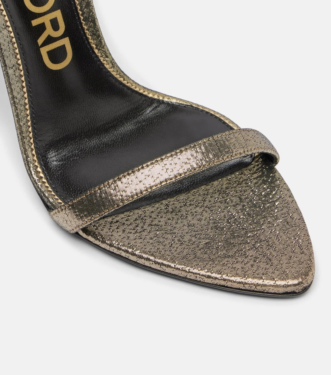 Tom Ford - Padlock 105 metallic sandals