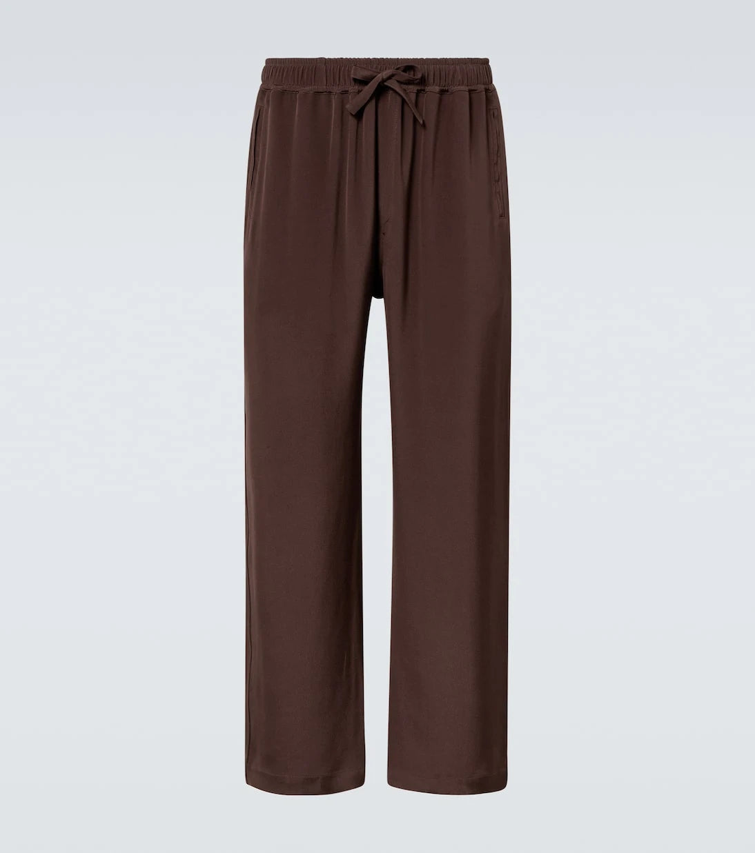 Saman Amel - Silk wide-leg pants