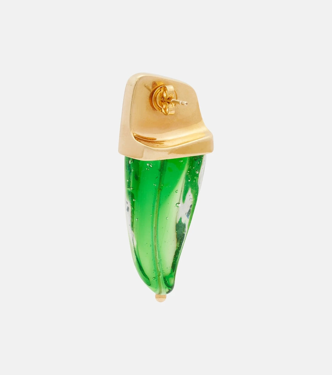 Bottega Veneta - Prisma glass earrings