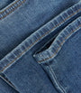 7 For All Mankind Blue Slim Illusion Relaxed Skinny Jeans