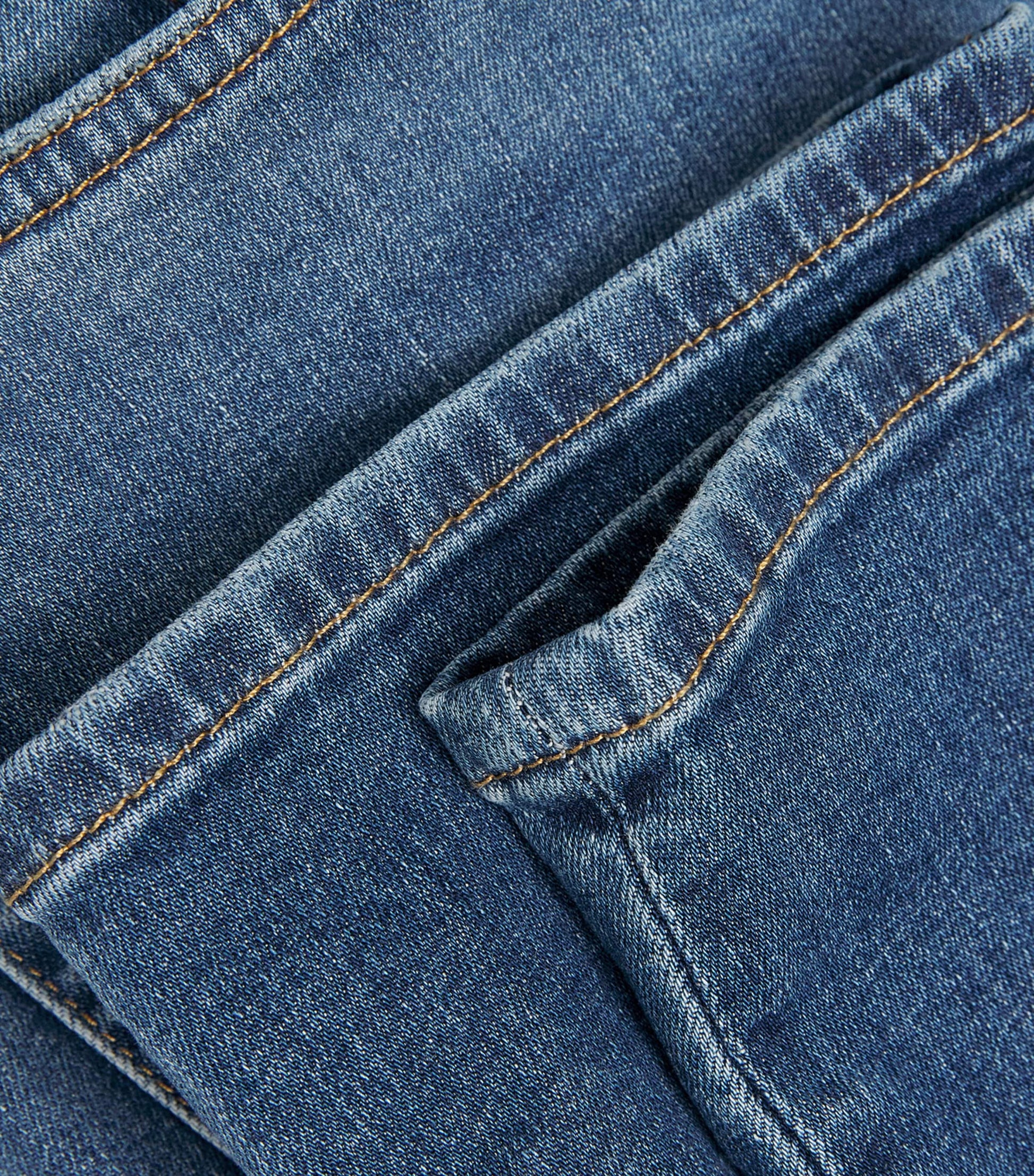 7 For All Mankind Blue Slim Illusion Relaxed Skinny Jeans