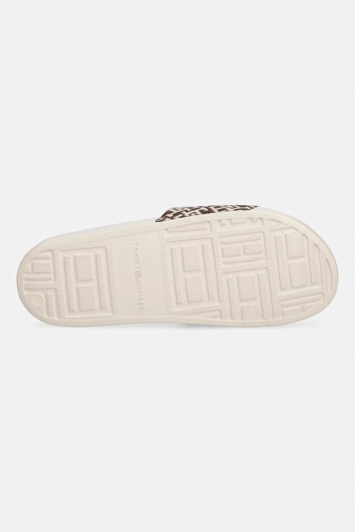 Tommy Hilfiger kadın terlikleri TH MONOGRAM POOL SLIDE