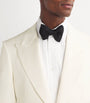White Wool-Mohair Tuxedo Jacket