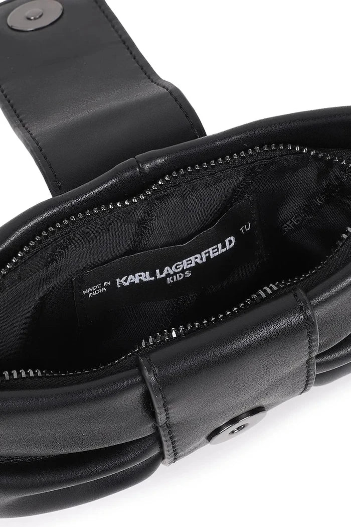 Karl Lagerfeld çocuklar için suni deri crossbody çanta