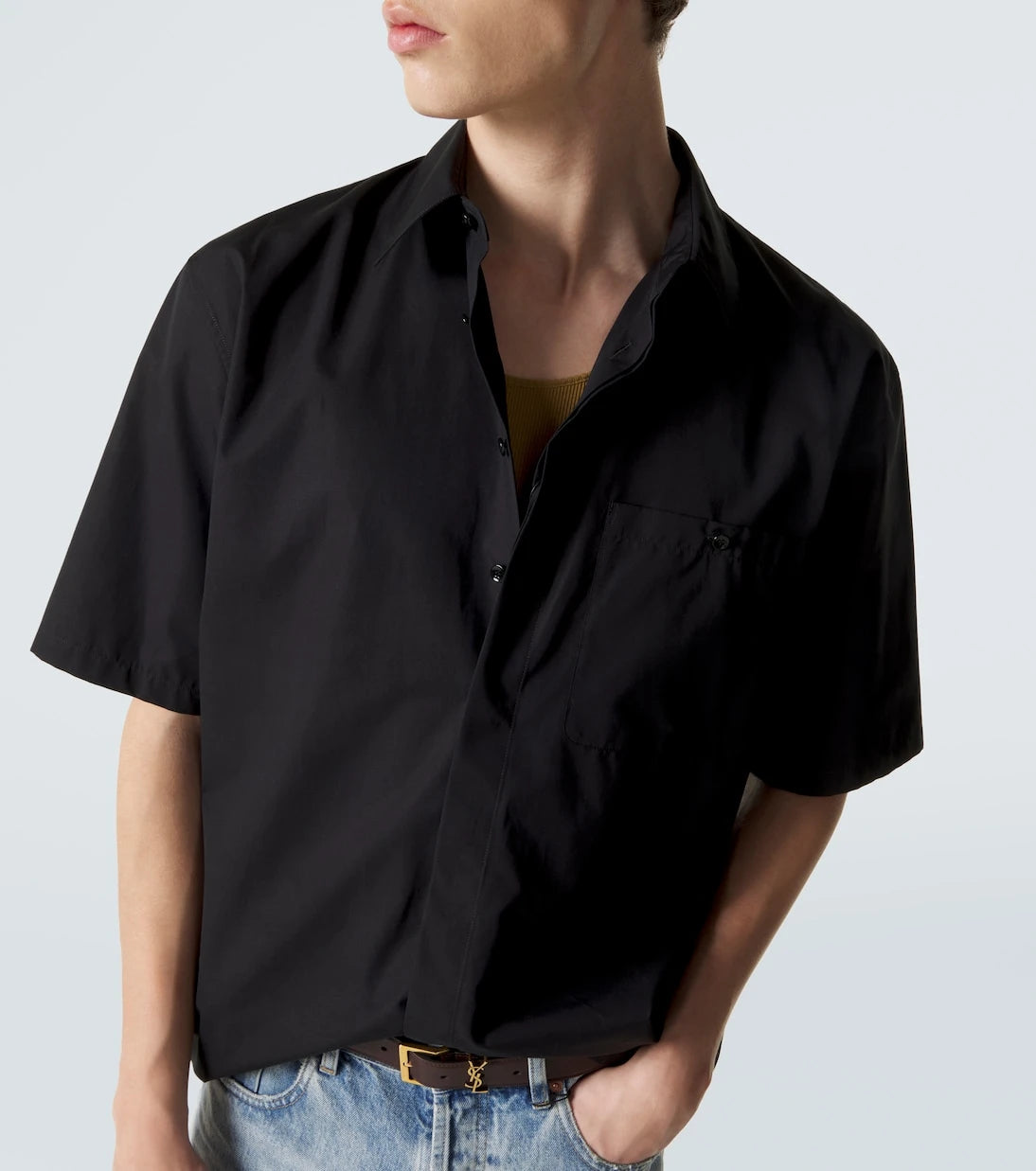 Saint Laurent - Cotton poplin shirt