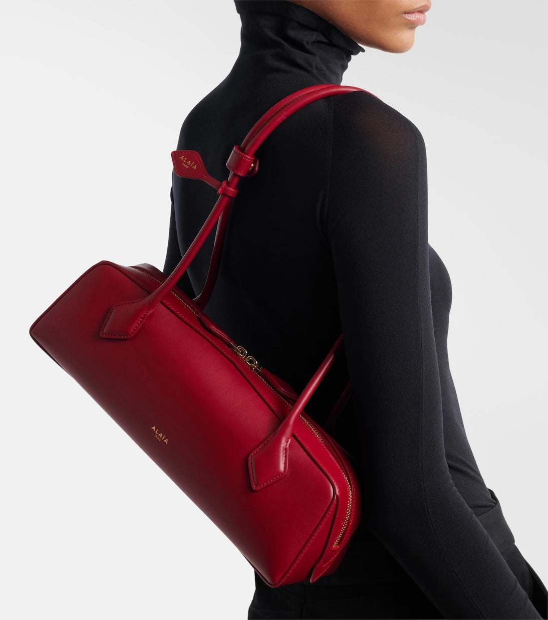 Alaïa - Le Teckel Medium leather shoulder bag