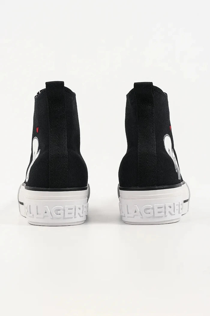 Karl Lagerfeld Kampus Max високи кецове дамски