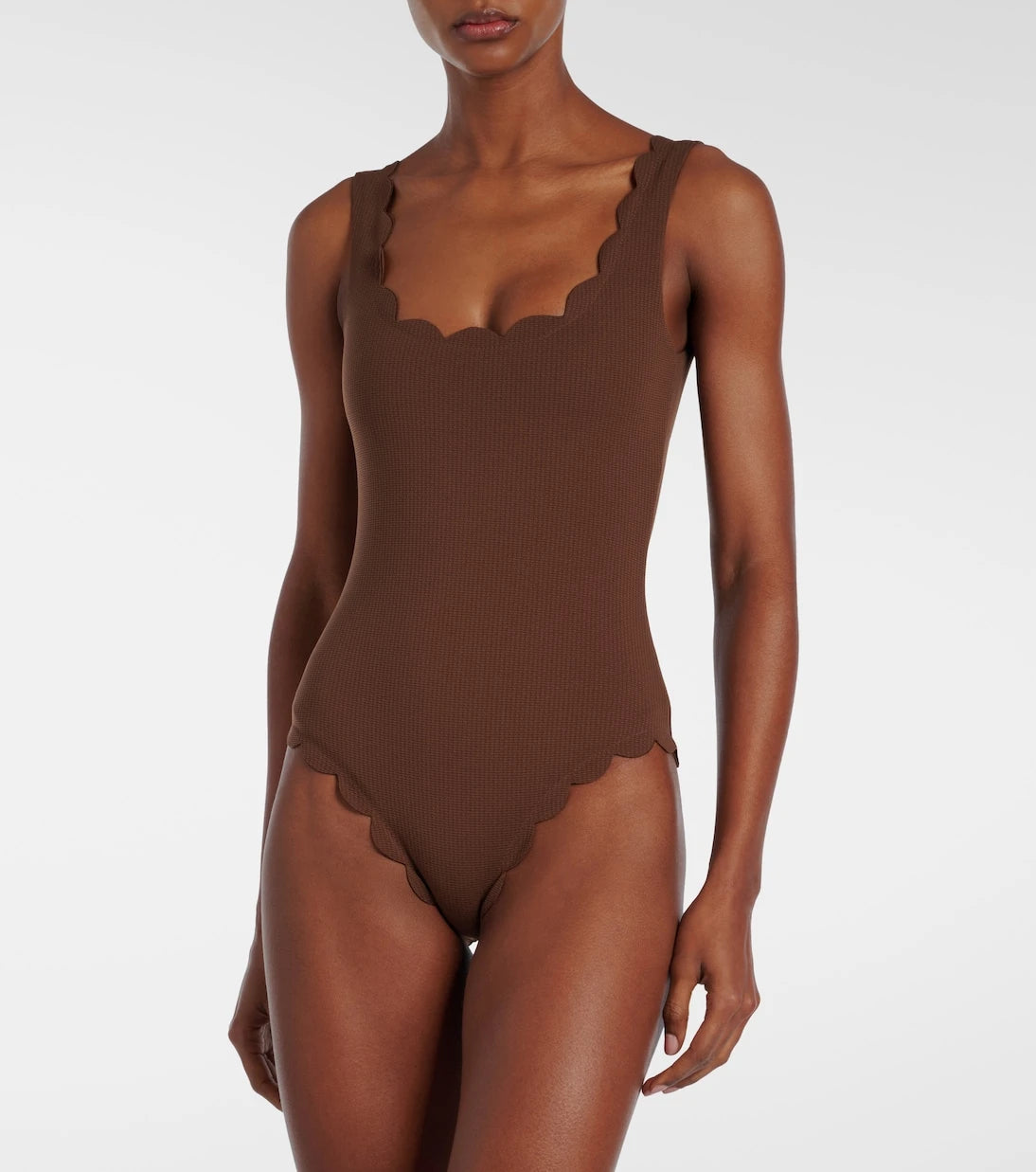 Marysia - Palm Springs scalloped swimsuit