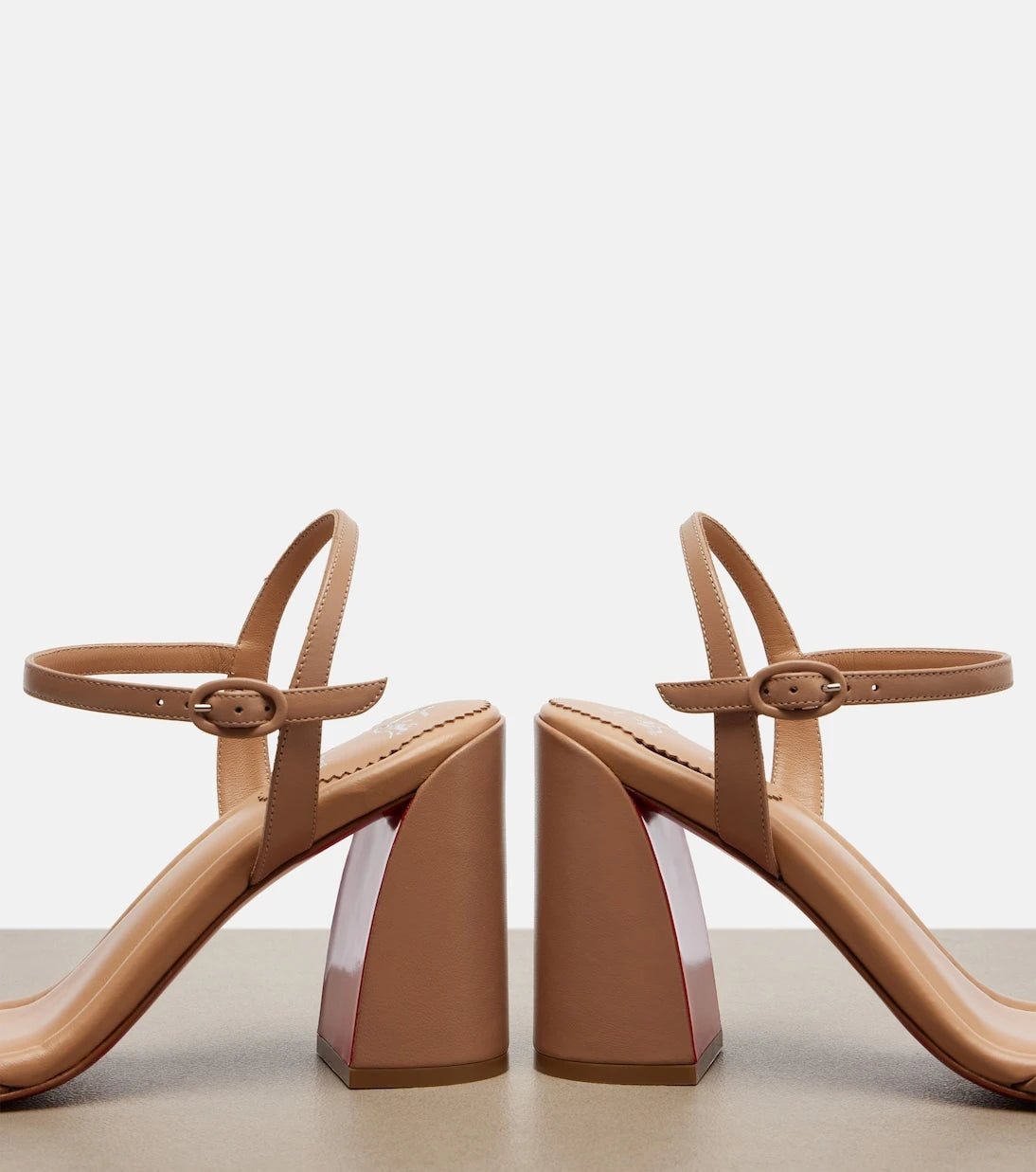 Christian Louboutin - Jane leather sandals