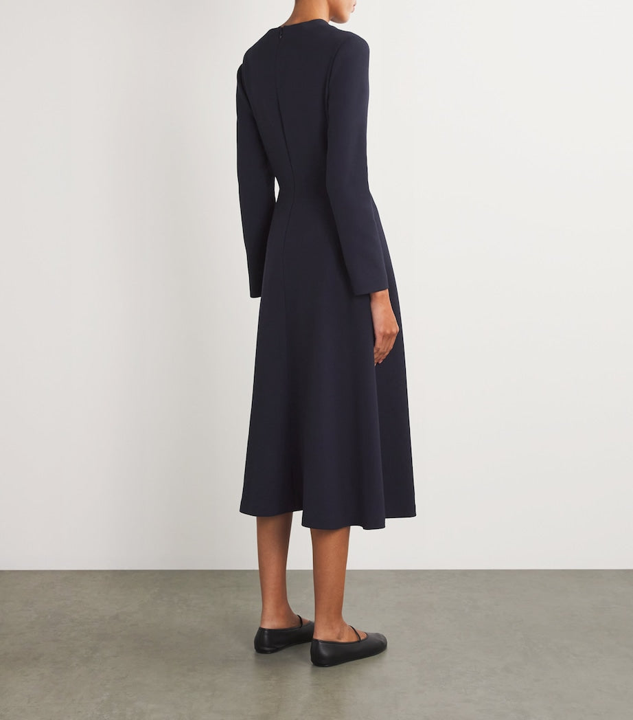 NOMADISSEM Navy Longs Midi Dress