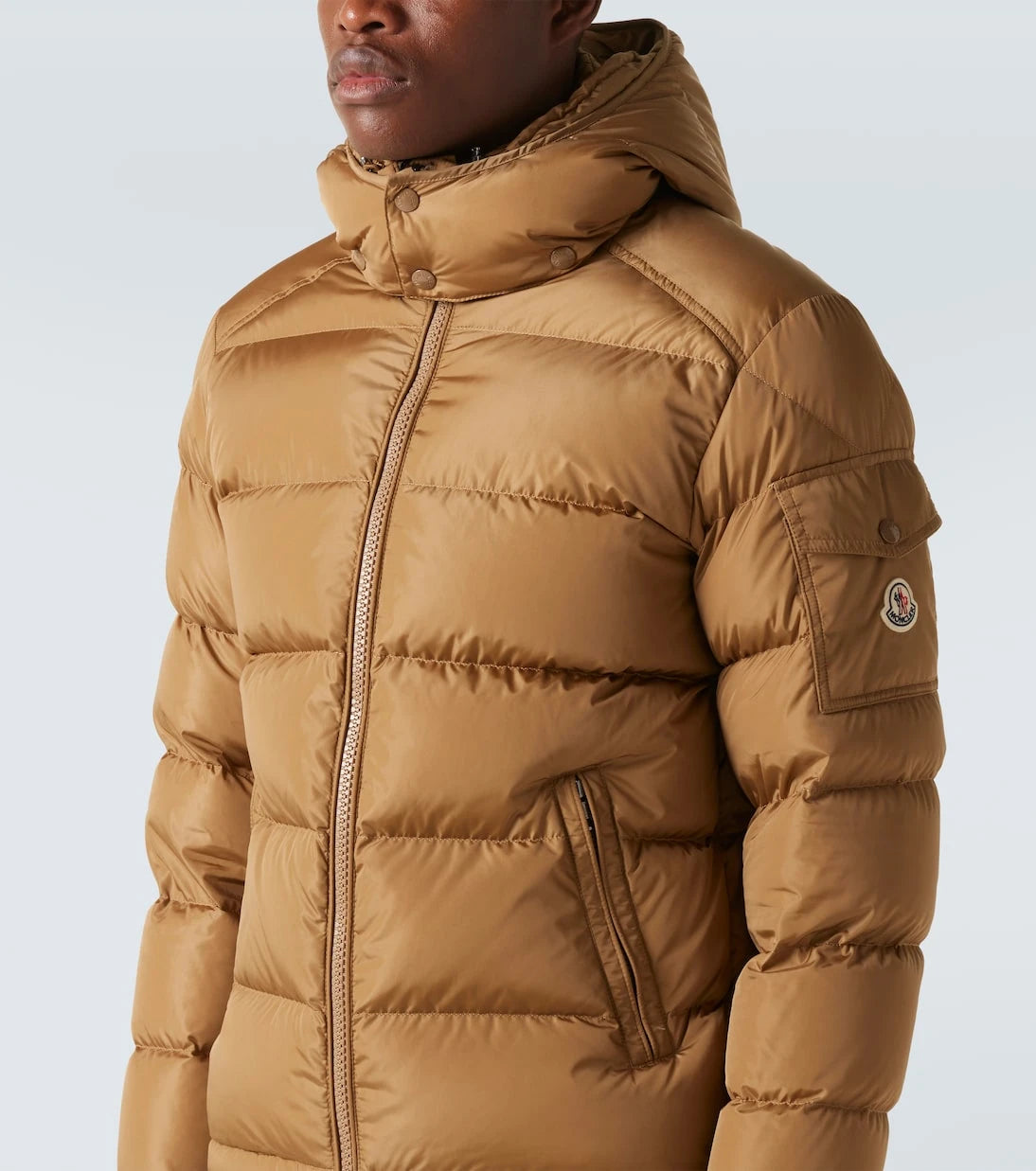 Moncler - Maya logo down jacket