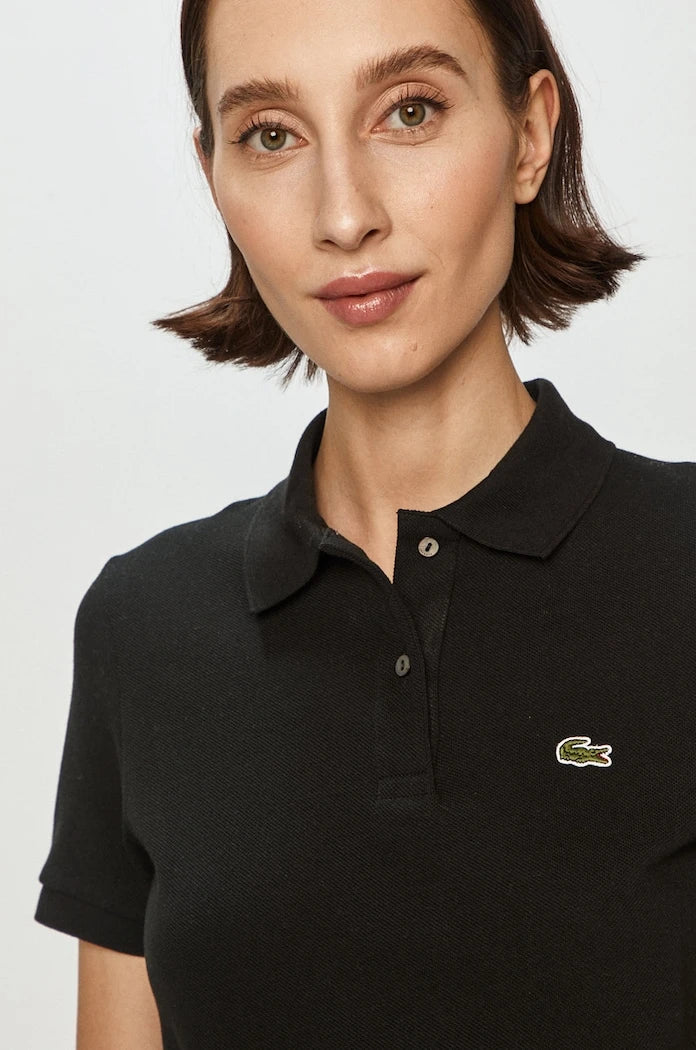 Lacoste Pamuklu Kadın Yakalı Tişört