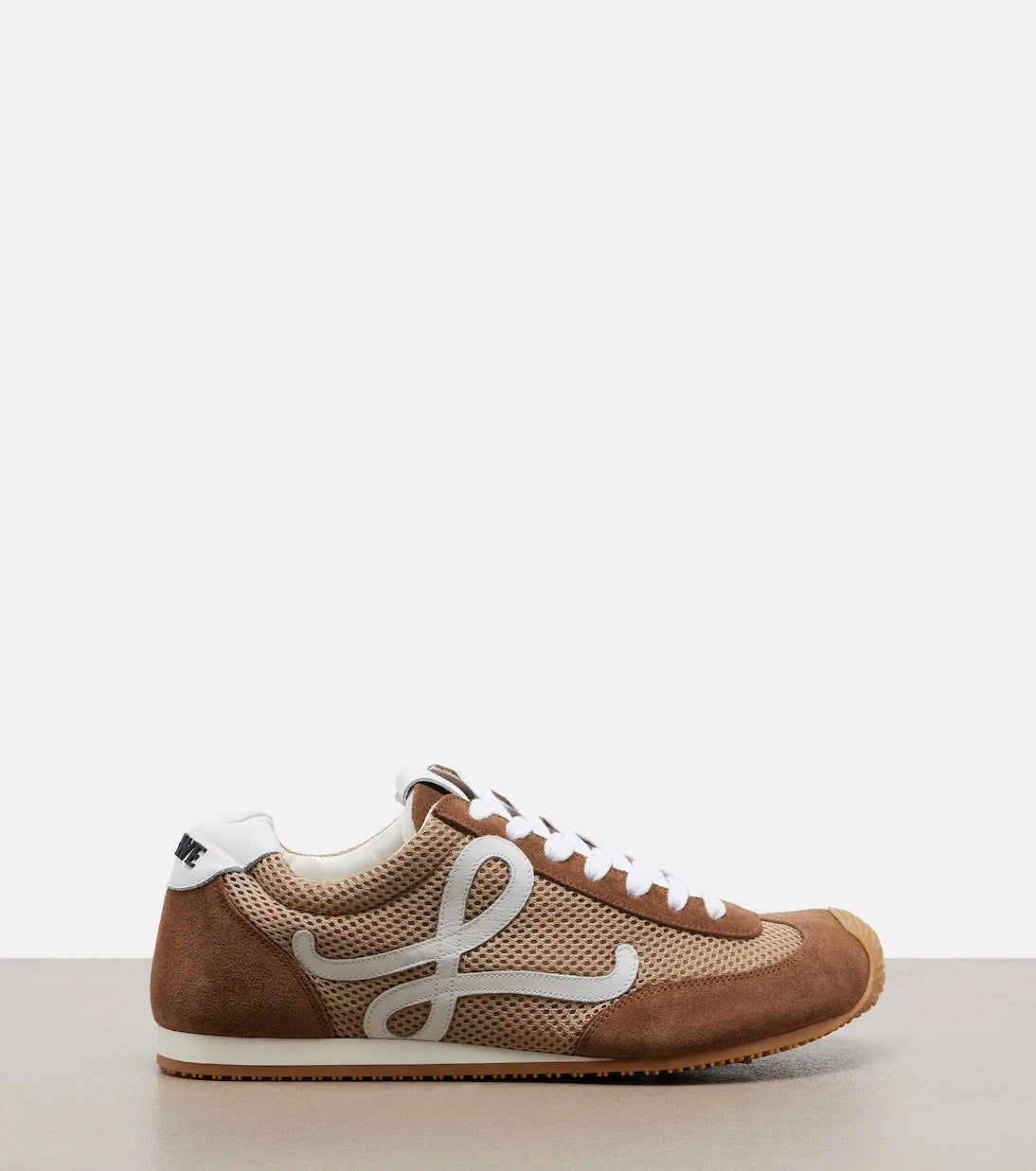 Loewe - Ballet Runner 2.0 suede and mesh sneakers