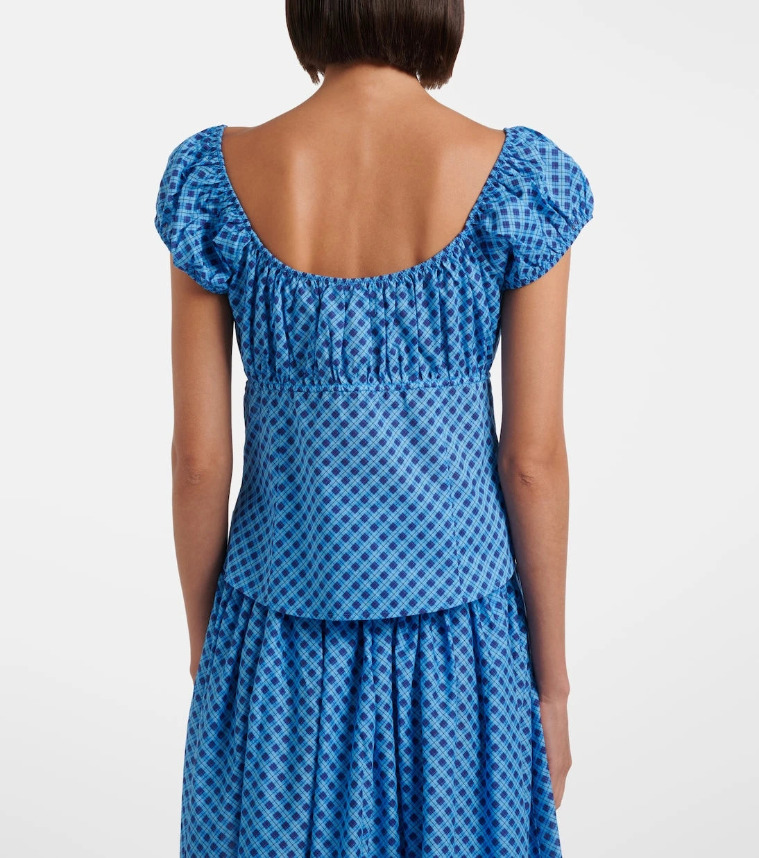 Montce - Millie plaid cotton top