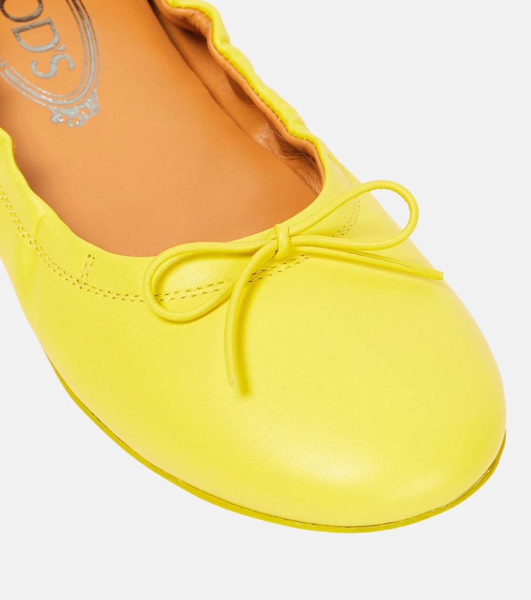 Tod's - Bubble Ballerinas leather ballet flats