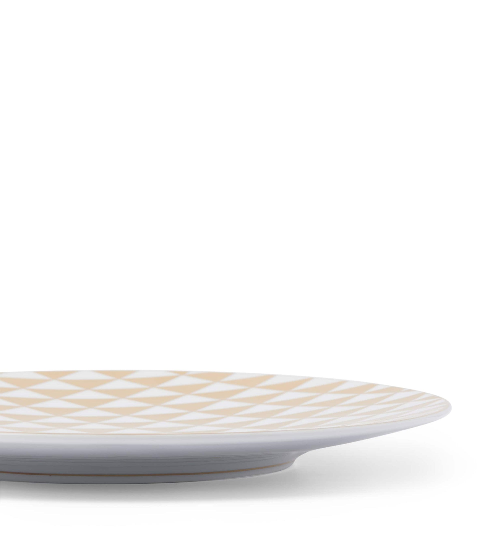 Prada Triangles Mini Charger Plate (28cm)