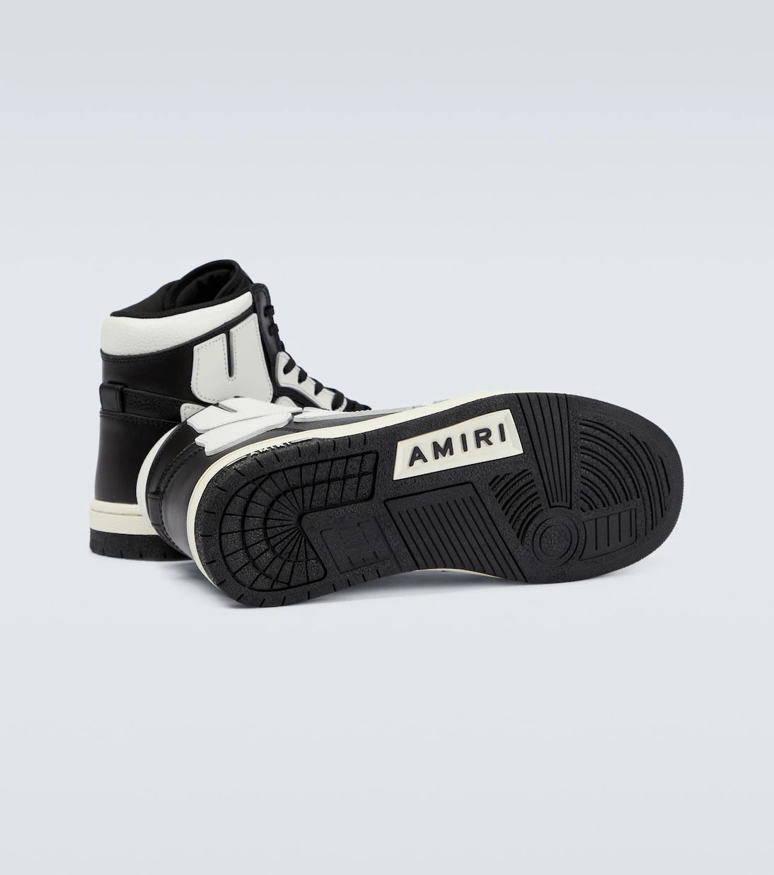 Amiri - Skeleton high-top leather sneakers