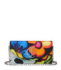 Christian Louboutin Multi Loubi54 Satin Printed Clutch Bag