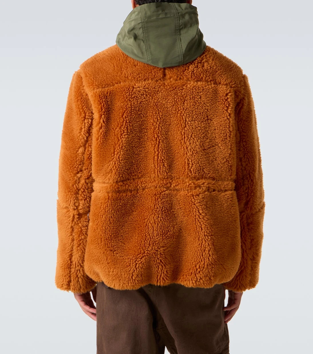Sacai - Wool-blend and canvas jacket