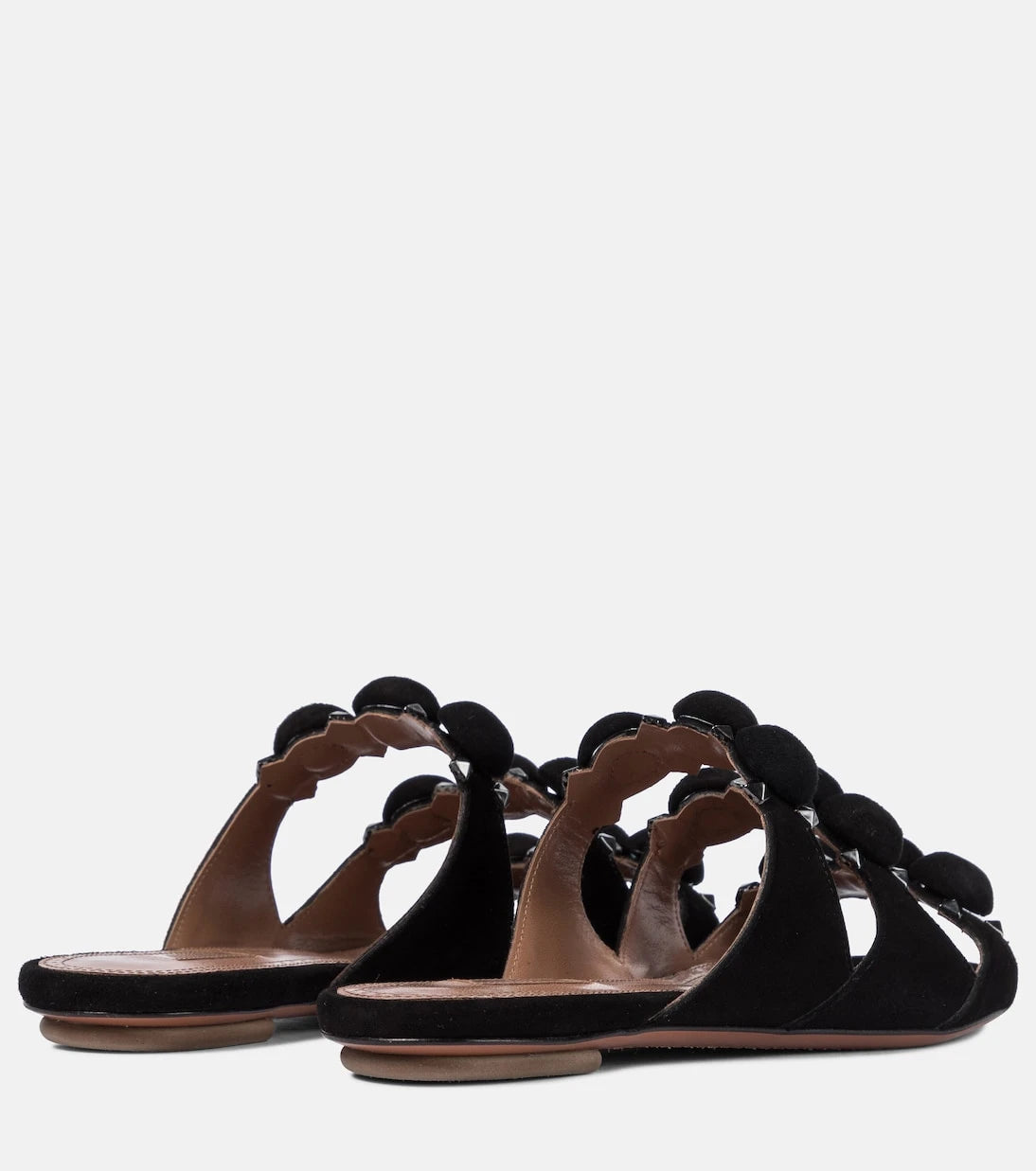 Alaïa - Bombe suede sandals