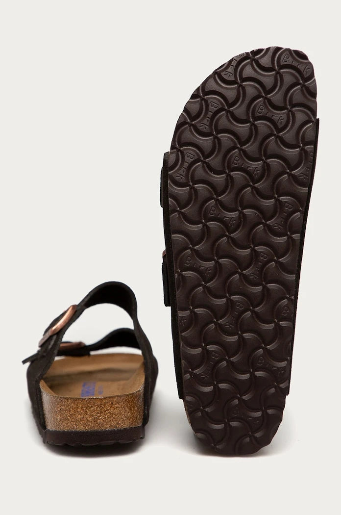 Велурени чехли Birkenstock Arizona