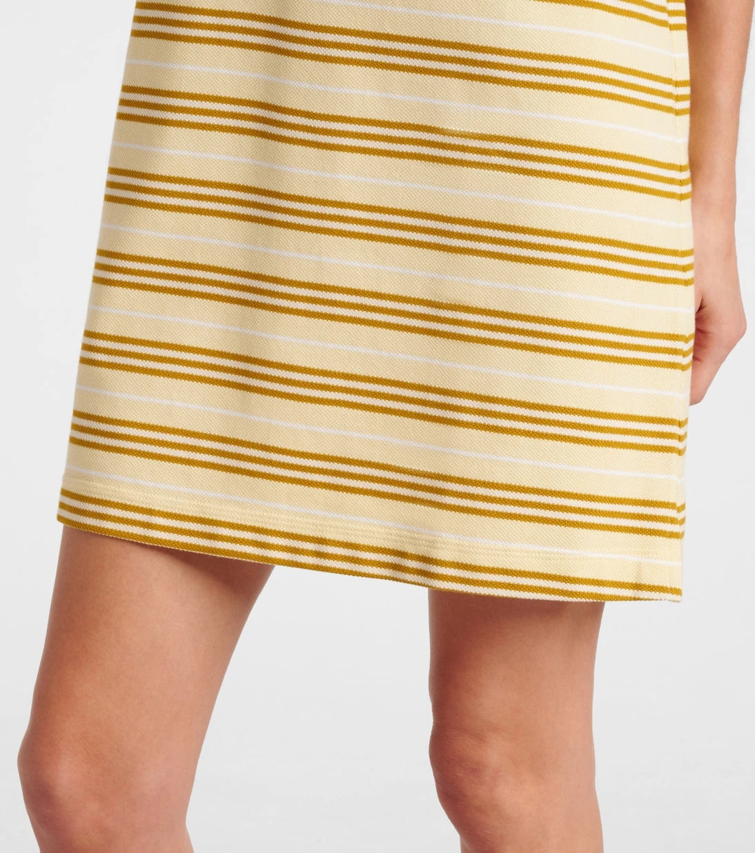 Burberry - Icon Stripe cotton piquet minidress