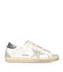 Golden Goose White Leather Superstar Sneakers