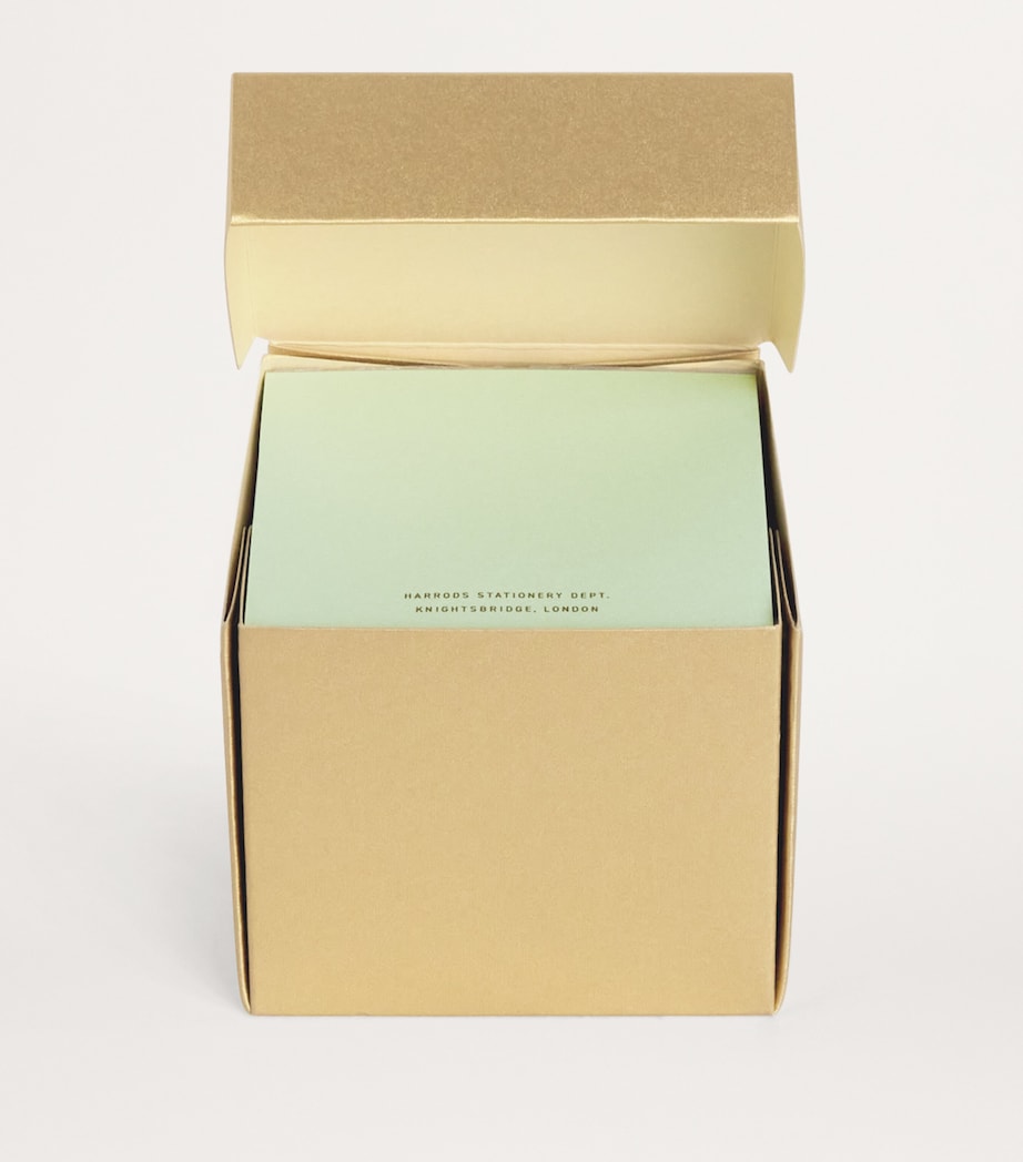 Gold-Tone Memo Block