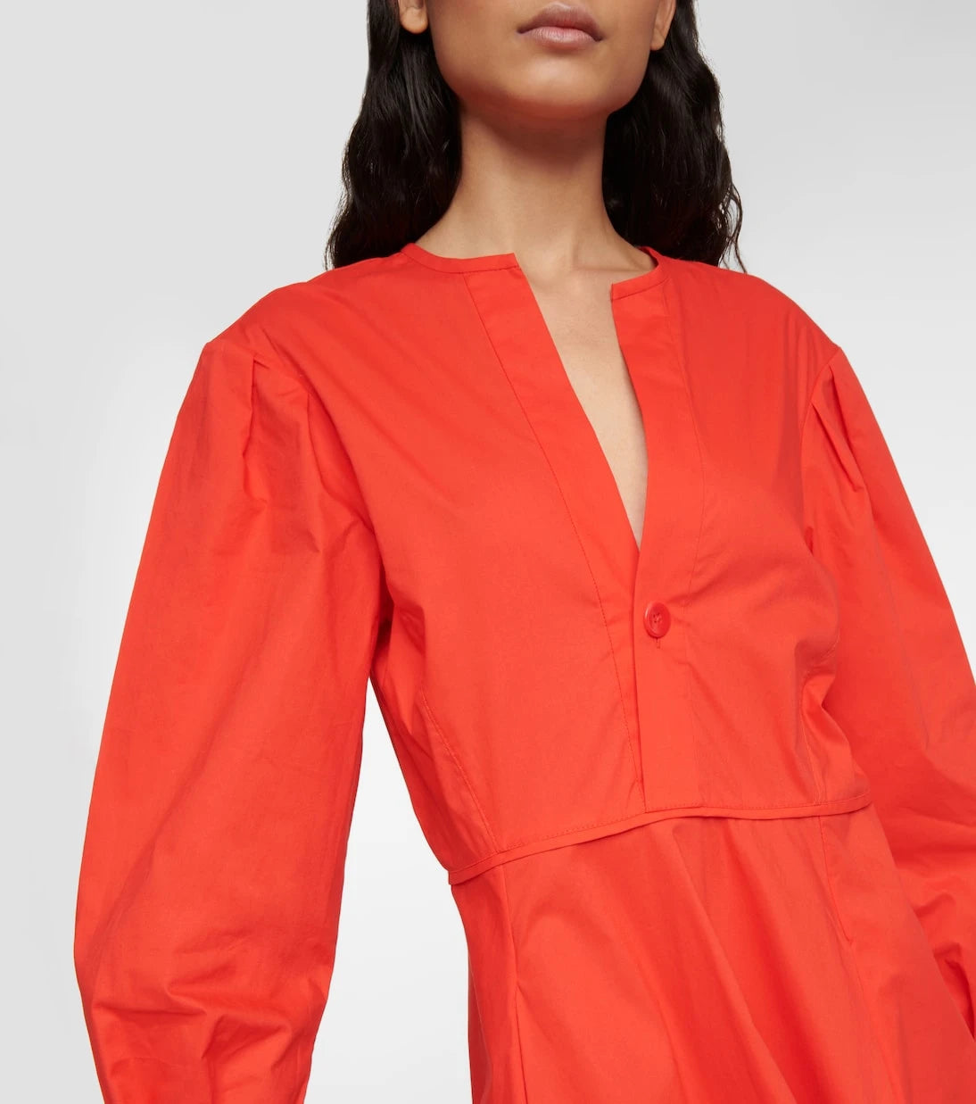 Proenza Schouler - White Label cotton poplin midi dress