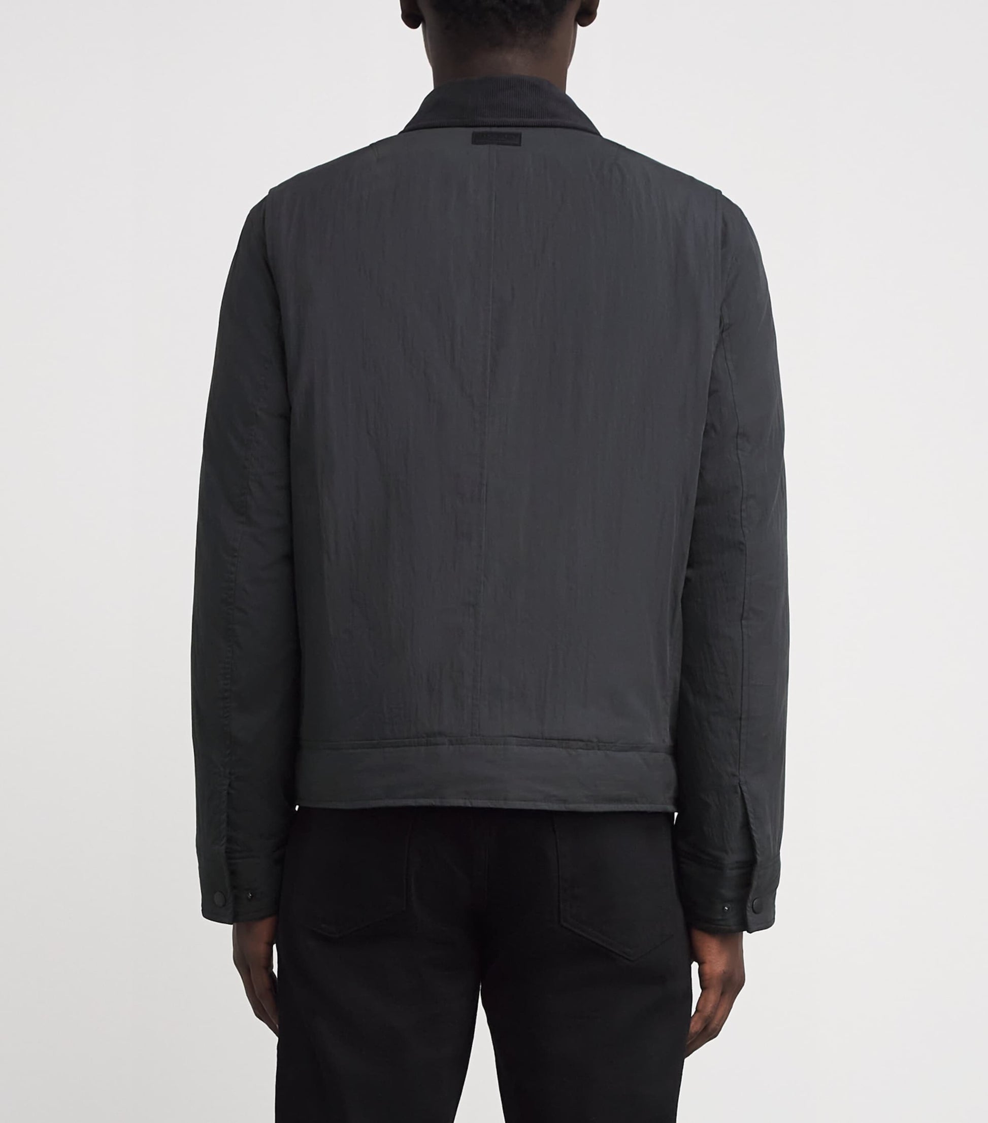 Rag & Bone Black Down-Filled Derrick Shirt Jacket