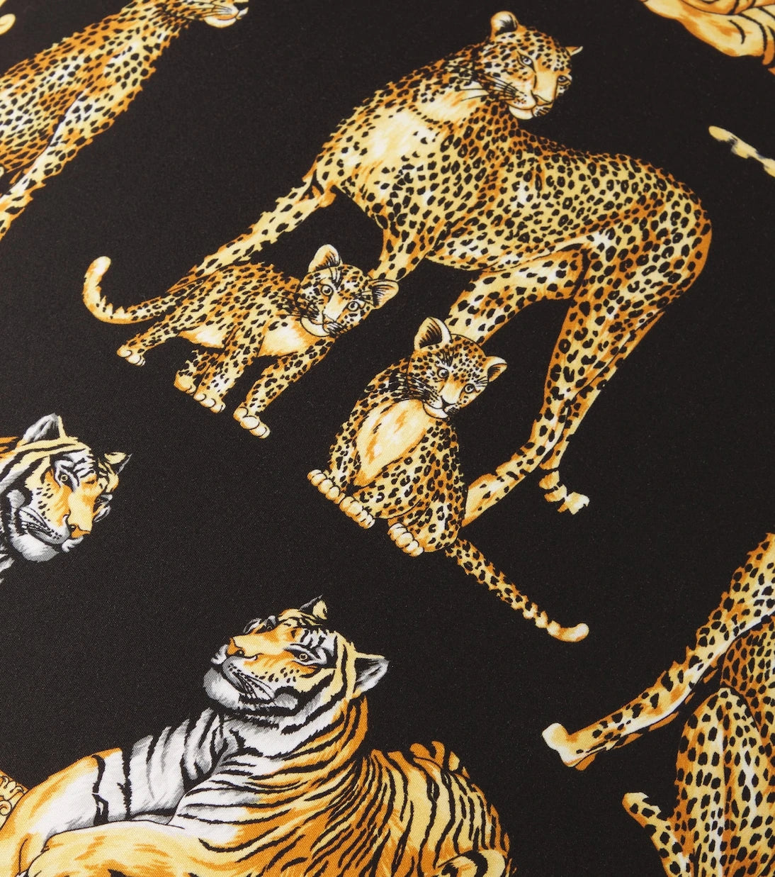 Versace Home - Logo printed cotton satin cushion