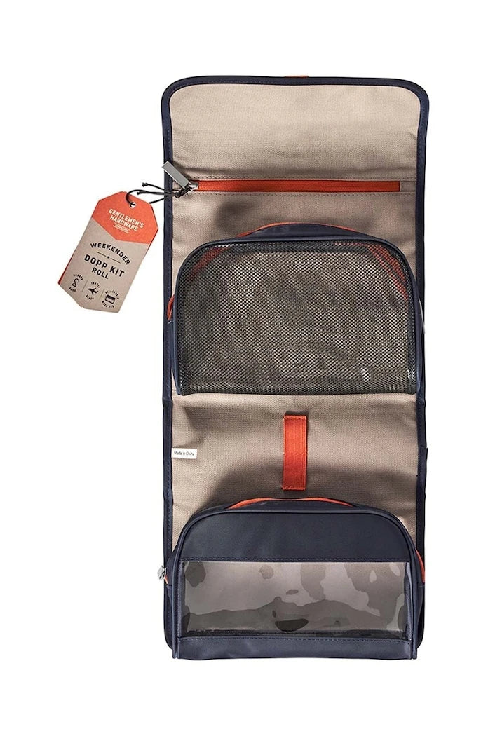 Козметична чанта за път Gentlemen's Hardware Weekender Dopp Kit Roll